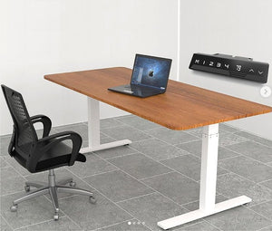 PROFESSIONAL ELECTRIC STANDING DESK AND DESKTOP - 2 MOTOR (AFRDI CERTIFIED) - Free shipping & delivery